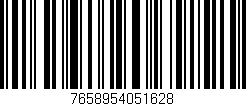 Código de barras (EAN, GTIN, SKU, ISBN): '7658954051628'