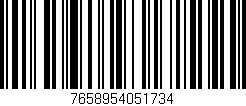 Código de barras (EAN, GTIN, SKU, ISBN): '7658954051734'
