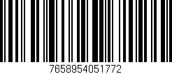 Código de barras (EAN, GTIN, SKU, ISBN): '7658954051772'