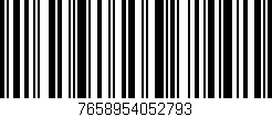 Código de barras (EAN, GTIN, SKU, ISBN): '7658954052793'