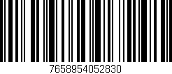 Código de barras (EAN, GTIN, SKU, ISBN): '7658954052830'