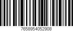 Código de barras (EAN, GTIN, SKU, ISBN): '7658954052908'