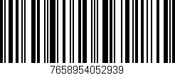 Código de barras (EAN, GTIN, SKU, ISBN): '7658954052939'