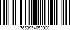 Código de barras (EAN, GTIN, SKU, ISBN): '7658954053028'
