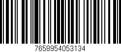 Código de barras (EAN, GTIN, SKU, ISBN): '7658954053134'