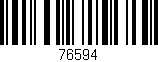 Código de barras (EAN, GTIN, SKU, ISBN): '76594'