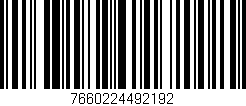 Código de barras (EAN, GTIN, SKU, ISBN): '7660224492192'