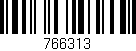Código de barras (EAN, GTIN, SKU, ISBN): '766313'