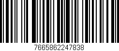 Código de barras (EAN, GTIN, SKU, ISBN): '7665862247838'