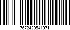 Código de barras (EAN, GTIN, SKU, ISBN): '7672428541071'