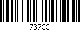 Código de barras (EAN, GTIN, SKU, ISBN): '76733'