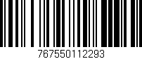 Código de barras (EAN, GTIN, SKU, ISBN): '767550112293'
