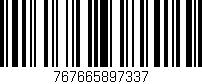 Código de barras (EAN, GTIN, SKU, ISBN): '767665897337'