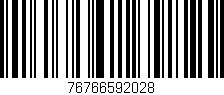 Código de barras (EAN, GTIN, SKU, ISBN): '76766592028'