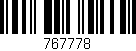 Código de barras (EAN, GTIN, SKU, ISBN): '767778'