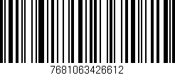 Código de barras (EAN, GTIN, SKU, ISBN): '7681063426612'