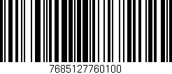 Código de barras (EAN, GTIN, SKU, ISBN): '7685127760100'