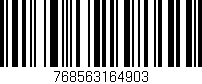 Código de barras (EAN, GTIN, SKU, ISBN): '768563164903'