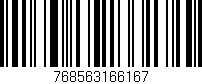 Código de barras (EAN, GTIN, SKU, ISBN): '768563166167'