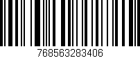 Código de barras (EAN, GTIN, SKU, ISBN): '768563283406'