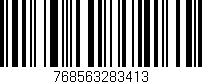 Código de barras (EAN, GTIN, SKU, ISBN): '768563283413'
