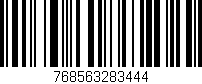 Código de barras (EAN, GTIN, SKU, ISBN): '768563283444'
