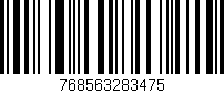 Código de barras (EAN, GTIN, SKU, ISBN): '768563283475'