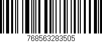 Código de barras (EAN, GTIN, SKU, ISBN): '768563283505'