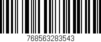 Código de barras (EAN, GTIN, SKU, ISBN): '768563283543'