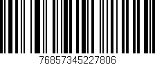 Código de barras (EAN, GTIN, SKU, ISBN): '76857345227806'