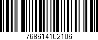 Código de barras (EAN, GTIN, SKU, ISBN): '768614102106'