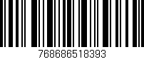 Código de barras (EAN, GTIN, SKU, ISBN): '768686518393'