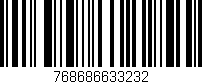 Código de barras (EAN, GTIN, SKU, ISBN): '768686633232'
