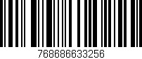 Código de barras (EAN, GTIN, SKU, ISBN): '768686633256'