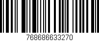Código de barras (EAN, GTIN, SKU, ISBN): '768686633270'