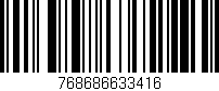 Código de barras (EAN, GTIN, SKU, ISBN): '768686633416'