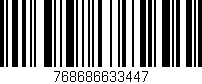 Código de barras (EAN, GTIN, SKU, ISBN): '768686633447'