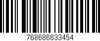 Código de barras (EAN, GTIN, SKU, ISBN): '768686633454'