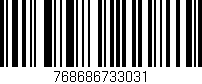 Código de barras (EAN, GTIN, SKU, ISBN): '768686733031'