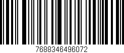 Código de barras (EAN, GTIN, SKU, ISBN): '7688346496072'
