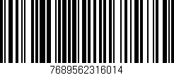 Código de barras (EAN, GTIN, SKU, ISBN): '7689562316014'