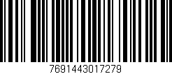 Código de barras (EAN, GTIN, SKU, ISBN): '7691443017279'