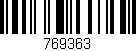 Código de barras (EAN, GTIN, SKU, ISBN): '769363'