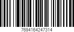 Código de barras (EAN, GTIN, SKU, ISBN): '7694164247314'