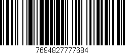 Código de barras (EAN, GTIN, SKU, ISBN): '7694827777684'