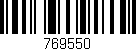 Código de barras (EAN, GTIN, SKU, ISBN): '769550'