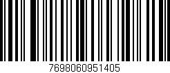 Código de barras (EAN, GTIN, SKU, ISBN): '7698060951405'