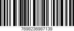 Código de barras (EAN, GTIN, SKU, ISBN): '7698236987139'