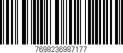 Código de barras (EAN, GTIN, SKU, ISBN): '7698236987177'