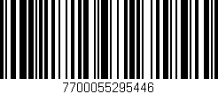 Código de barras (EAN, GTIN, SKU, ISBN): '7700055295446'